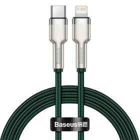 Baseus Cafule USB-C/Lightning PD 20W, 2m (CATLJK-B06) zelený