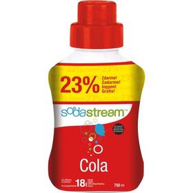 Příchuť pro perlivou vodu SodaStream Cola velký 750 ml
