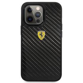 Obudowa dla telefonów komórkowych Ferrari Real Carbon na Apple iPhone 13 Pro Czarny