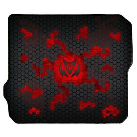 Podkładka pod mysz C-Tech ANTHEA CYBER 32 x 27 cm (GMP-01C-R) Czarna/Czerwona
