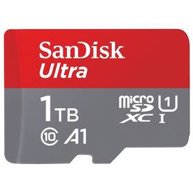 SanDisk Micro SDXC Ultra Android 1TB UHS-I U1 (120R/20W) + adapter (SDSQUA4-1T00-GN6MA)