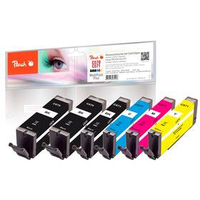 Tusz Peach Canon PGI-570/CLI-571 MultiPack Plus, 2x18, 4x8,5ml - CMYK (320134)