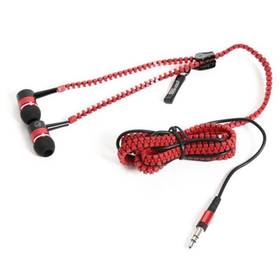 Słuchawki PLATINET Freestyle Zipper Czerwona