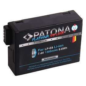 PATONA pre Canon LP-E8/LP-E8+ 1300mAh Li-Ion PLATINUM (PT1310)