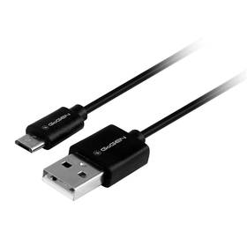 GoGEN USB / micro USB, 0,5m (MICUSB050MM12) čierny
