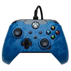 Kontroler PDP Wired Controller pro Xbox One/Series - blue camo (049-012-EU-CMBL)