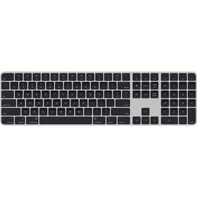 Apple Magic Keyboard s Touch ID a numerickou klávesnicou - SK (MMMR3SL/A) čierna