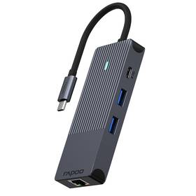 Rapoo 8-in-1 USB-C Multiport (UCM-2004) čierna