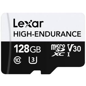 Lexar High-Endurance microSDXC 128GB UHS-I, (100R/45W) C10 A1 V30 U3 (LMSHGED128G-BCNNG)