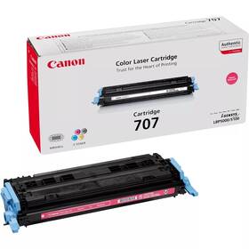 Toner Canon CRG-707M, 2000 stran (9422A004) purpurový