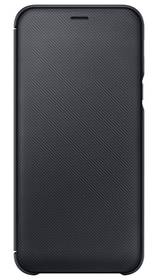 Pokrowiec na telefon Samsung Wallet Cover na Galaxy A6 (EF-WA600CBEGWW) Czarne