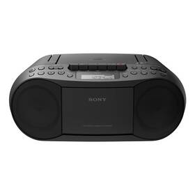 Rádioprijímač s CD Sony CFD-S70B čierny