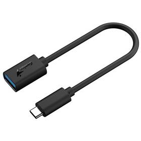 Genius ACC-C2AC, USB-A/USB-C, 21cm (32590003400) čierna