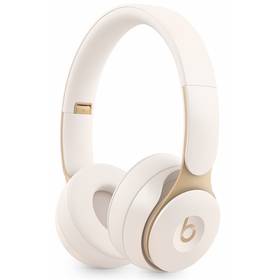Słuchawki Beats Solo Pro Wireless Noise Cancelling - slonovinově bílá (MRJ72EE/A)