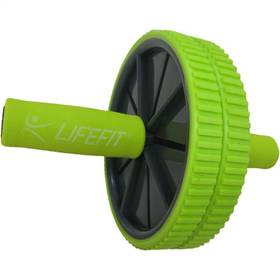 Kółko do ćwiczeń Lifefit EXERCISE WHEEL DUO, zielone