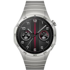 Huawei Watch GT 4 46mm - Silver + Stainless Steel Strap (55020BGU)