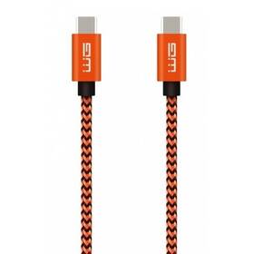 WG USB-C/USB-C, 1m (9766) oranžový