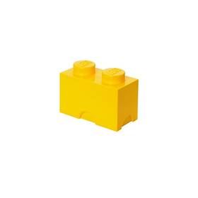 Skrzynka / organizer LEGO® 125 x 250 x 180 mm Żółty