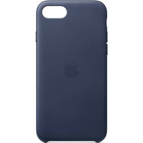 Kryt na mobil Apple Leather Case pro iPhone SE (2020) - půlnočně modrý (MXYN2ZM/A)