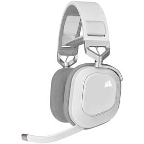 Zestaw słuchawkowy Corsair HS80 RGB Wireless (CA-9011236-EU) Biały