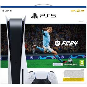 Sony PlayStation 5 + EA SPORTS FC24 (PS711000040030) biela