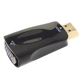 Redukcja PremiumCord HDMI/VGA (khcon-17) Czarna