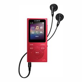 Sony NW-E394R červený