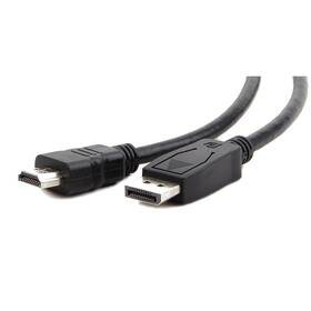 Gembird HDMI / DisplayPort, 1,8m (CC-DP-HDMI-6) černý (lehce opotřebené 8802101269)