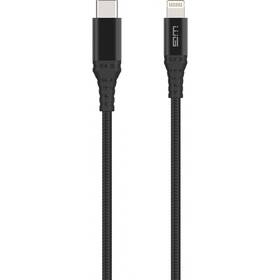 WG USB-C/Lightning, MFi, 1m (7311) čierny