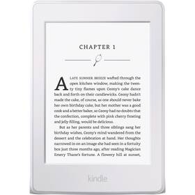 Čtečka e-knih Amazon KINDLE PAPERWHITE 3 2015 bez reklam (EBKAM1141) bílá