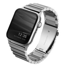Uniq Strova na Apple Watch 42/44/45mm (UNIQ-44MM-STRVSIL) stříbrný