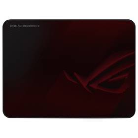 Podkładka pod mysz Asus ROG SCABBARD II 36 x 26 cm (90MP02H0-BPUA00) Czarna/Czerwona