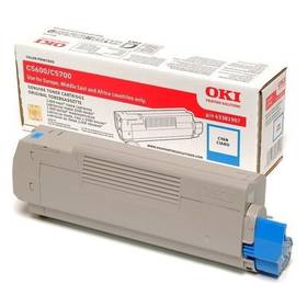 Toner OKI C5600/5700, 2000 stran (43381907) błękitny