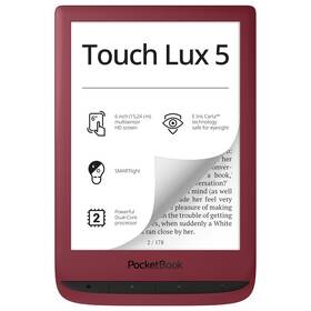 Čítačka kníh Pocket Book 628 Touch Lux 5 (PB628-R-WW) červená