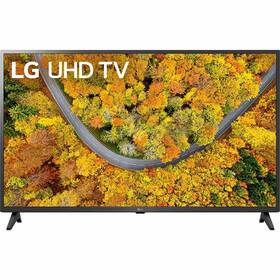 Telewizor LG 43UP7500. UHD 4K 2021 AI TV ze sztuczną inteligencją Czarna