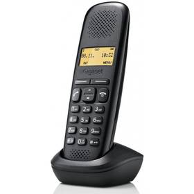 Telefon domowy Siemens A150 (S30852-H2702-R601) Czarny