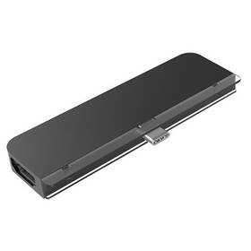 HyperDrive pro iPad Pro USB-C/HDMI, USB-C, USB 3.0, SD, Micro SD, 3,5mm jack (HY-HD319B-Gray) šedý