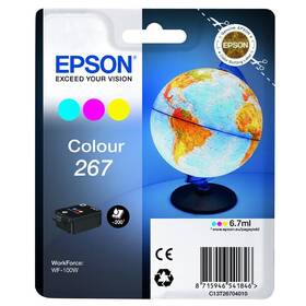 Tusz Epson 267, 3x200 stran - CMY (C13T26704010)