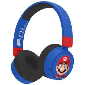 Słuchawki OTL Technologies Super Mario Wireless (SM1001) Niebieska