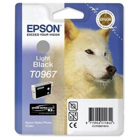 Epson T0967, 13 ml - světle černá (C13T09674010)