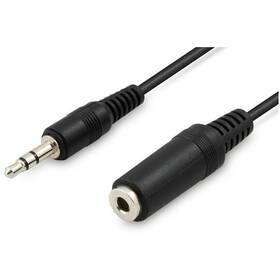 Kabel AQ Prodlužovací 3,5 mm jack  na 3,5 mm jack, M/F, 3 m (xaqca41030)