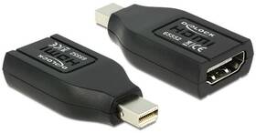 DeLock HDMI / Mini DisplayPort (65552) čierna