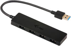 i-tec USB 3.0 / 4x USB 3.0 (U3HUB404) čierny