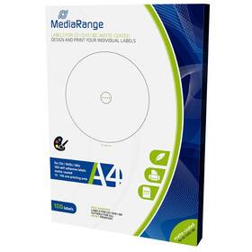 MediaRange CD/DVD/Blu-ray 15mm - 118mm 50 listov (100 etikiet) (MRINK130)