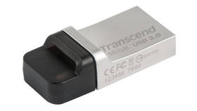 Pendrive, pamięć USB Transcend JetFlash 880 16GB OTG (TS16GJF880S) metal