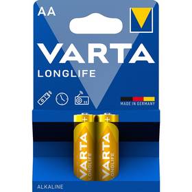 Varta Longlife AA, LR06, blistr 2ks (4106101412)
