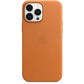 Apple Leather Case s MagSafe pro iPhone 13 Pro Max - zlatohnědý (MM1L3ZM/A) (lehce opotřebené 8801703074)