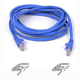 Kabel Belkin síťový (RJ45), 2m (A3L791b02M-BLU) modrý