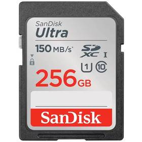 SanDisk SDXC Ultra 256 GB UHS-I U1 (150R) (SDSDUNC-256G-GN6IN)