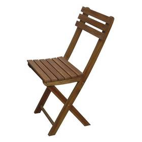 Krzesło składane VETRO-PLUS Acacia, składane Brązowy 